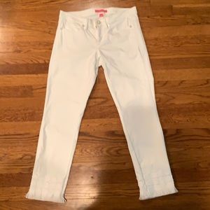 Lilly Pulitzer White Jeans.